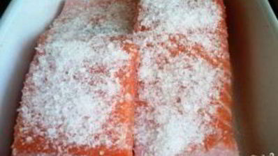 семга малосольная