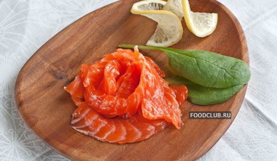 Рецепт семги слабосоленой