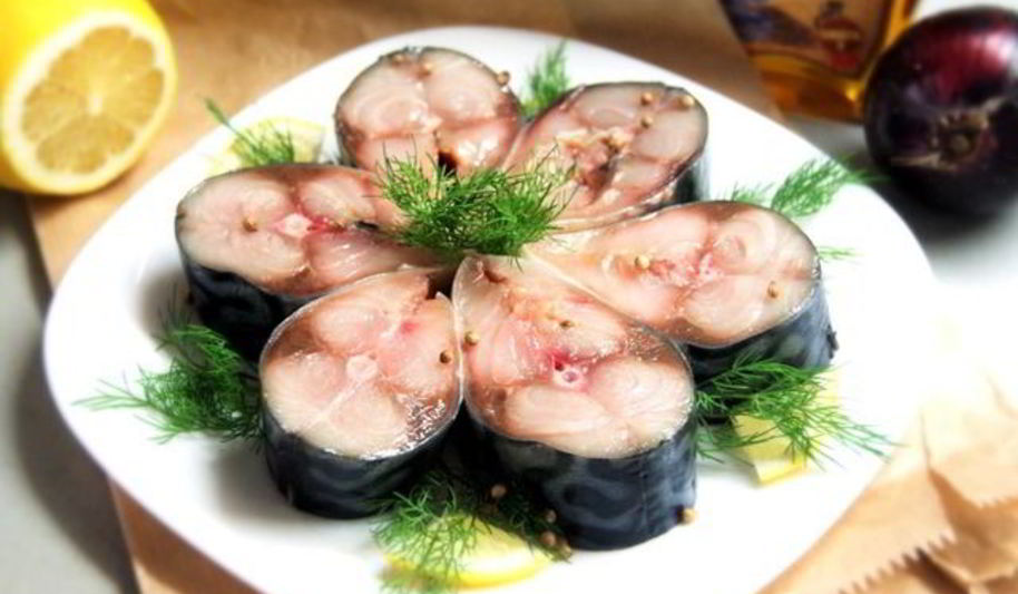 Рецепт соленой скумбрии сухого посола