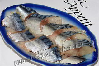 Соленая скумбрия