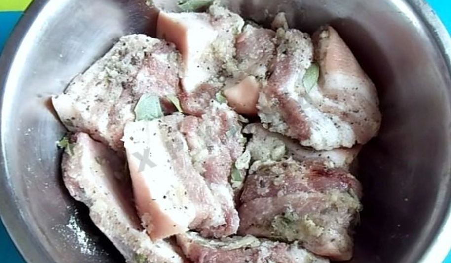 Рецепт соленого сала с чесноком