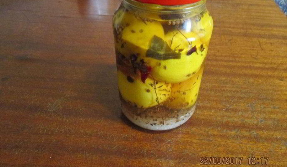 Рецепт соленых лимонов