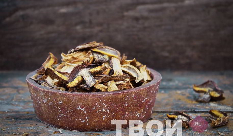 Рецепт сушеных грибов