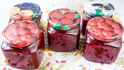 быстрое малиновое варенье