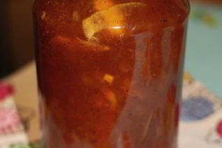 Сливовое варенье с лимоном