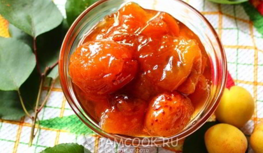 Рецепт варенья из абрикосов пятиминутка