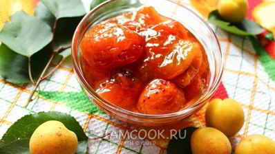варенье из абрикосов пятиминутка