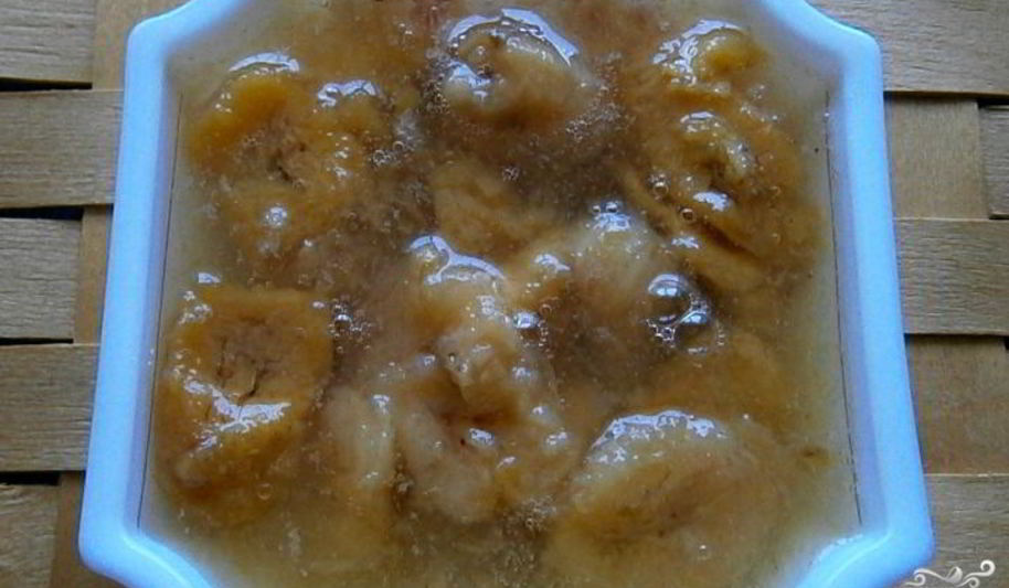 Рецепт варенья из бананов кусочками