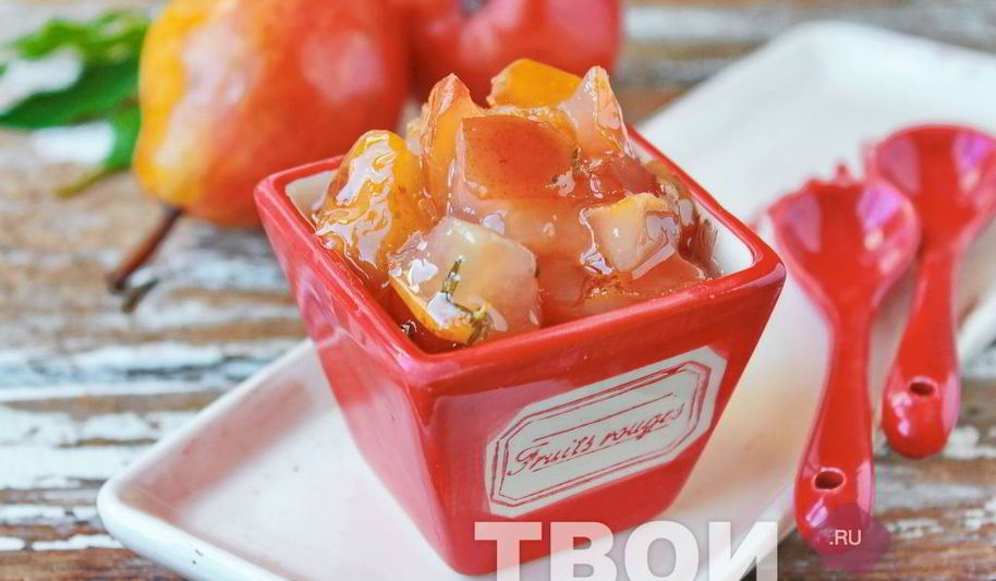 Рецепт варенья из груш
