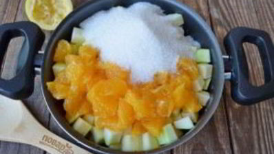 варенье из кабачков с апельсином и лимоном