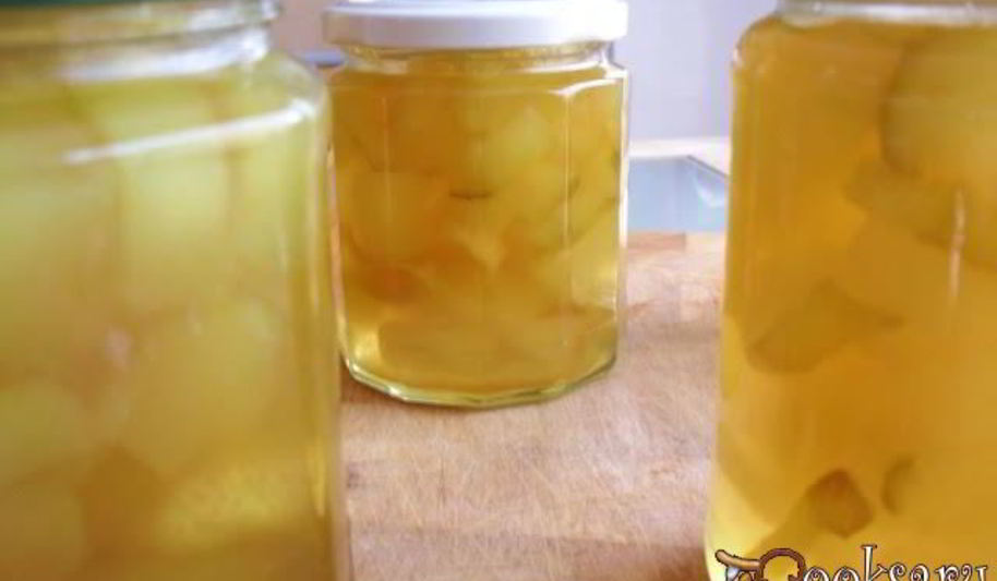 Рецепт варенья из кабачков с лимоном на зиму