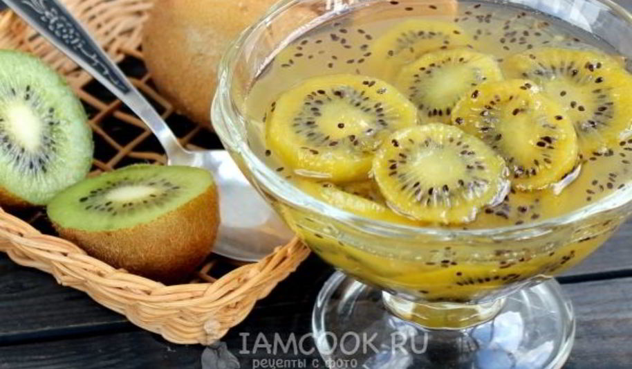 Рецепт варенья из киви