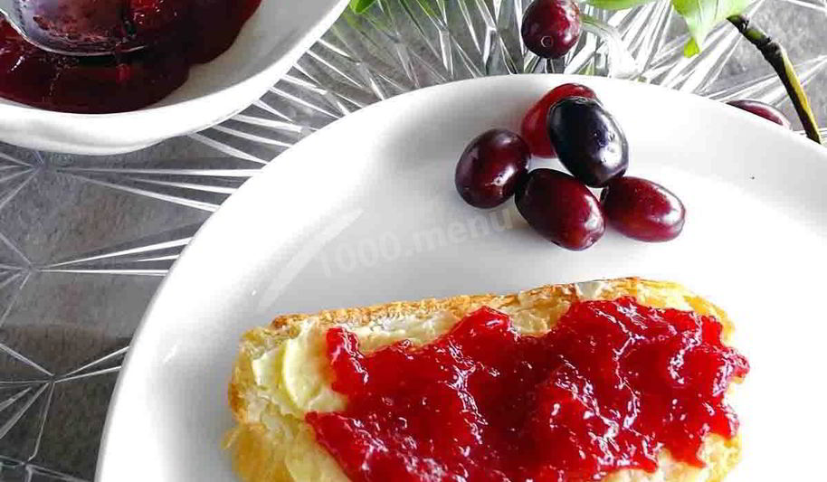 Рецепт варенья из кизила без косточек