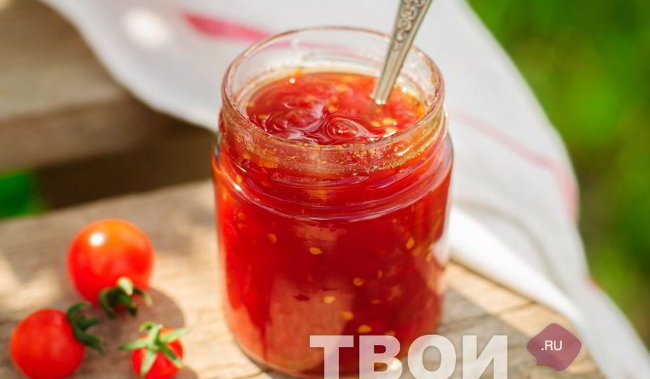 Рецепт варенья из помидоров