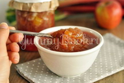 Варенье из ревеня с апельсином