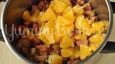 варенье из ревеня с апельсином