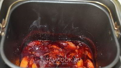 варенье из слив в хлебопечке