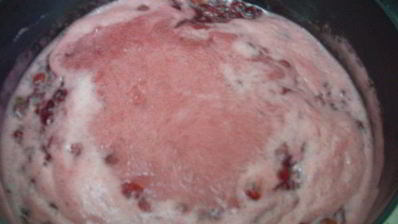 варенье из войлочной вишни с сюрпризом