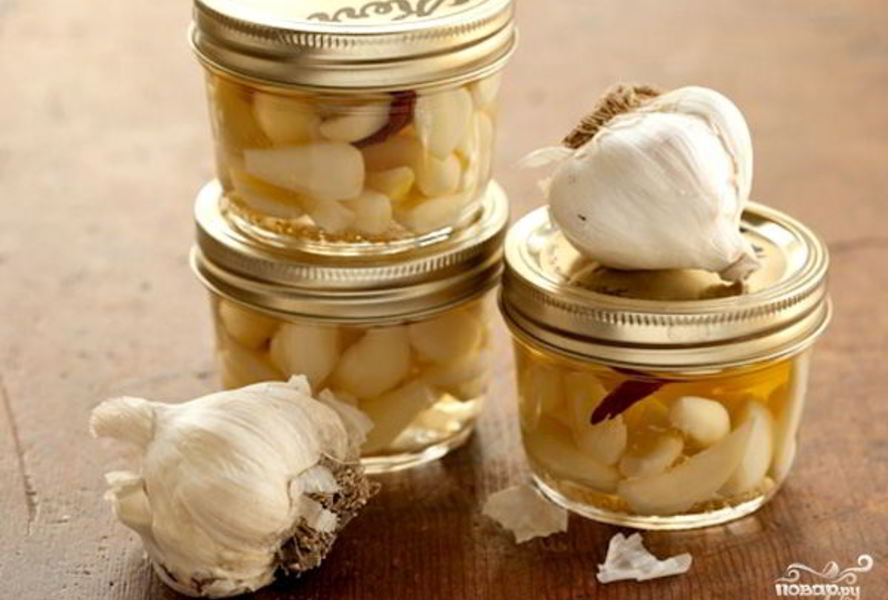 Закатка чеснока на зиму