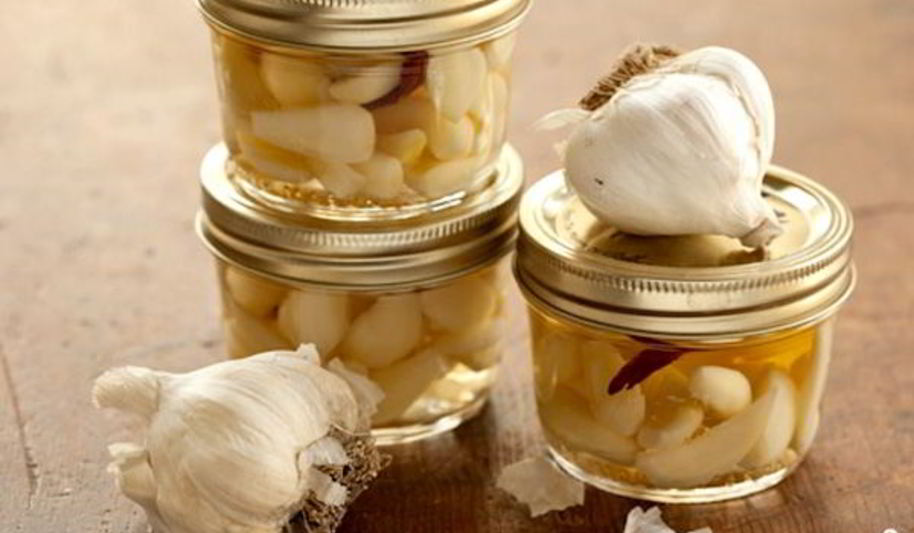 Рецепт закатки чеснока на зиму