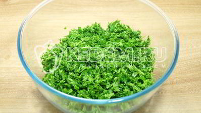 замороженная петрушка на зиму