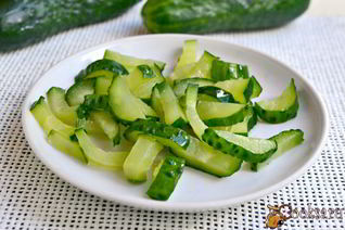 Заморозка свежих огурцов на зиму