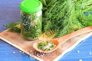 Засолка укропа на зиму