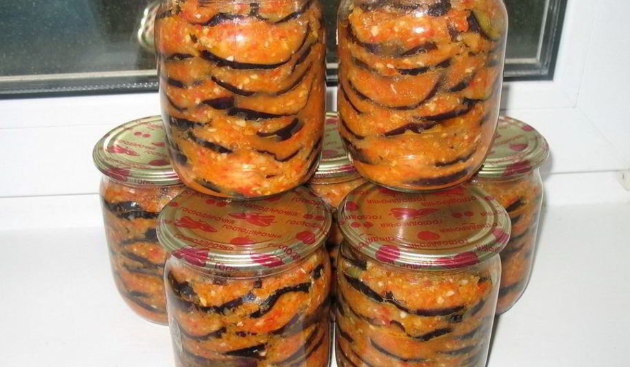 Рецепт жареных баклажанов на зиму без стерилизации