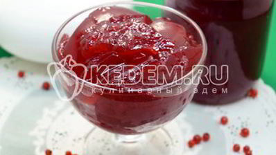желе из красной смородины на зиму