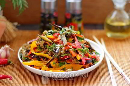 Баклажаны по-корейски