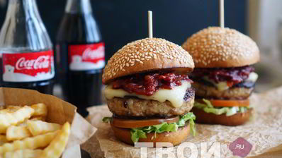 американский бургер