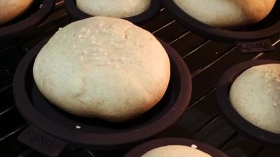 булочки для бургеров с цельнозерновой мукой