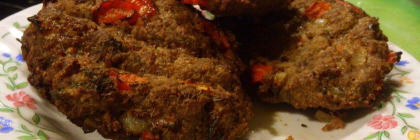 Бургер из говядины на гриле