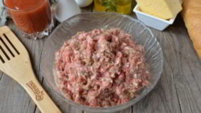 бургер с фрикадельками