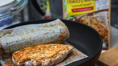 бургер с куриной грудкой