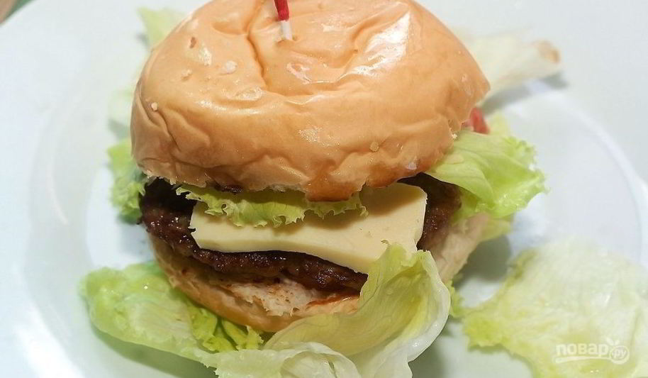 Рецепт бургера