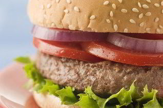 Бургеры из индейки на гриле с медово-горчичным соусом