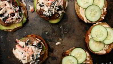 бургеры с говядиной и крабовым мясом