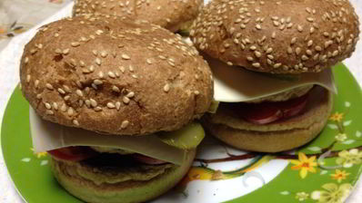 чикенбургер по-домашнему