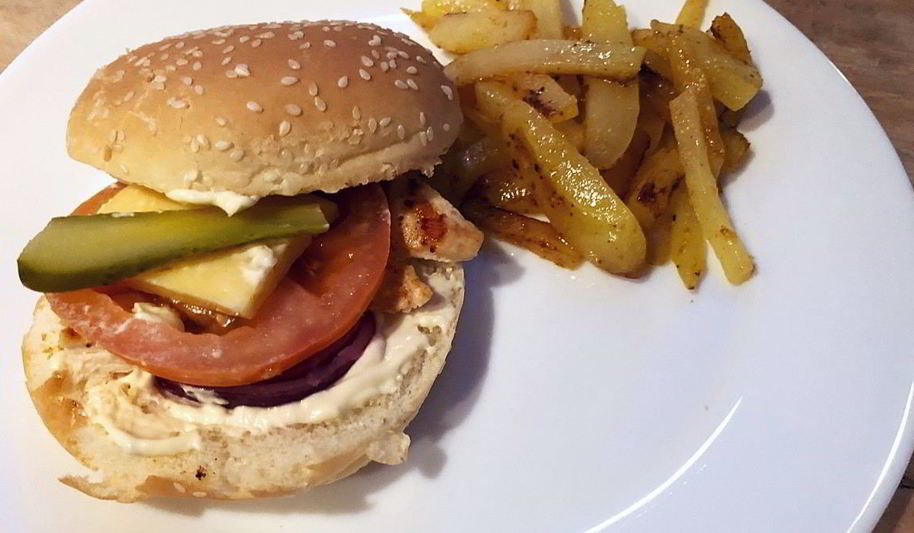 Рецепт домашних бургеров