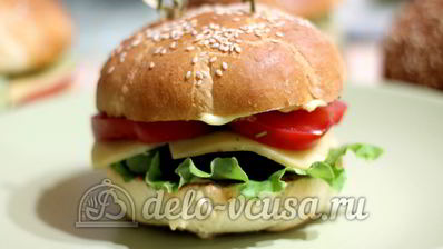 домашний гамбургер