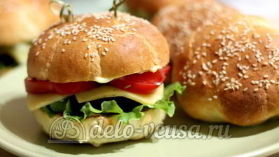 домашний гамбургер