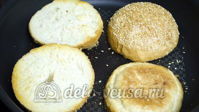 гамбургер c говядиной