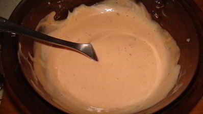 гамбургер с грибами и белым вином