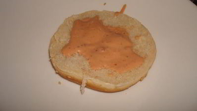 гамбургер с грибами и белым вином