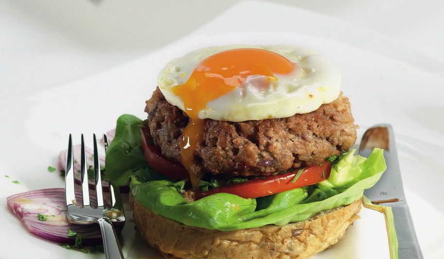 Рецепт гамбургера с соусом тартар