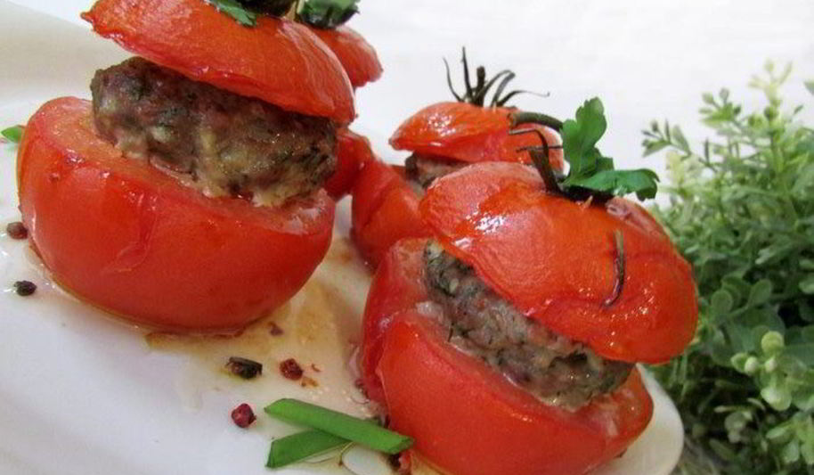 Рецепт гамбургера в помидорке