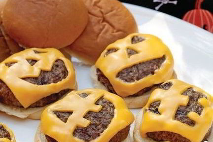 Гамбургеры на Хэллоуин