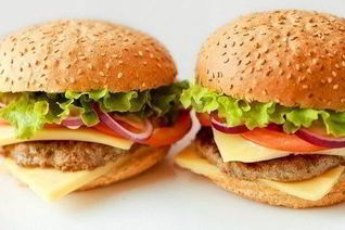 Гамбургеры с домашними булочками на дрожжах