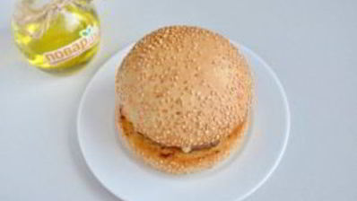 очень вкусный бургер